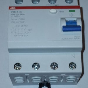 ABB Differentieelschakelaar VY 4-polig 40A 30mA type A